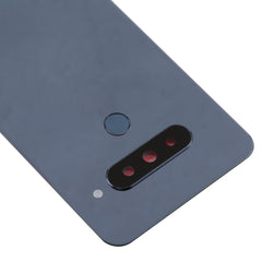 Battery Back Cover with Camera Lens Frame & Fingerprint Sensor for LG G8s ThinQ, For LG G8s ThinQ with Fingerprint