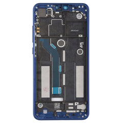 Middle Frame Bezel with Side Keys for Xiaomi Mi 8 Lite, For Xiaomi Mi 8 Lite Middle Blue
