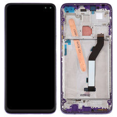 LCD Screen and Digitizer Full Assembly with Frame for Xiaomi Redmi K30 5G, For Redmi K30 5G