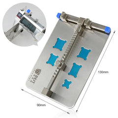 BEST- 001D Stainless Steel Circuit Board Soldering Desoldering PCB Repair Holder Fixtures Mobile Phone Repairing Tool, BEST-001D