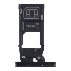 SIM Card Tray + Micro SD Card Tray for Sony Xperia XZ3, For Sony Xperia XZ3, For Sony Xperia XZ3 (Purple)