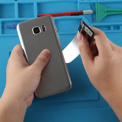 10 PCS QIANLI Ultra Thin Curved Screen Pry Spudger Disassembling Card, Ultra Thin Curved