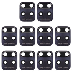 10 PCS Back Camera Lens for Xiaomi Redmi 10X 5G/Redmi 10X Pro 5G, For Xiaomi Redmi 10X 5G