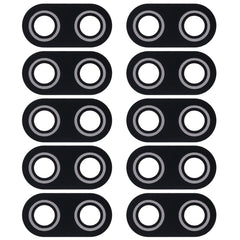 10 PCS Back Camera Lens Cover for Asus ZenFone Max Plus(M1) X018DC Pegasus 4s ZB570TL 5.7 inch (Black), For ZenFone 3 Deluxe ZS570KL