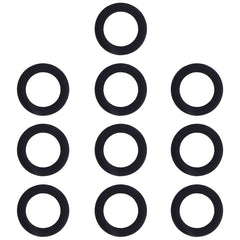 10 PCS Back Camera Lens Cover for Google Pixel 3 XL, For Google Pixel 3 XL