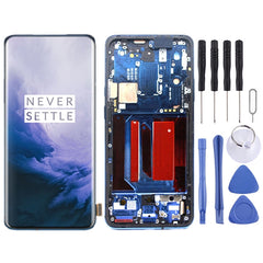For OnePlus 7 Pro LCD Screen Digitizer Full Assembly with Frame, For OnePlus 7 Pro(AMOLED)