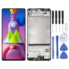 Original LCD Screen and Digitizer Full Assembly With Frame for Samsung Galaxy M51 SM-M515, For Samsung Galaxy M51(Original)