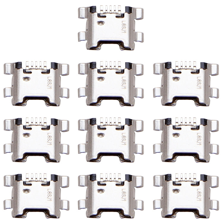 10 PCS Charging Port Connector for Huawei P Smart (2018), For Huawei P Smart (2018)