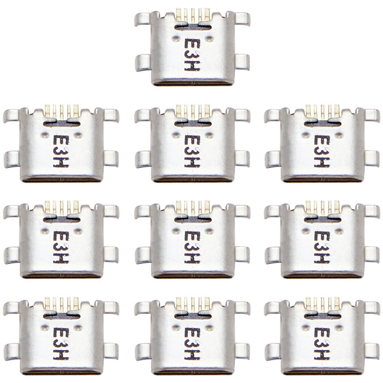 10 PCS Charging Port Connector for Huawei Y7 Prime (2017), For Huawei Y7 Prime (2017)