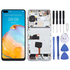 LCD Screen and Digitizer Full Assembly with Frame for Huawei P40, For Huawei P40