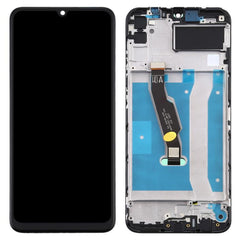 LCD Screen and Digitizer Full Assembly with Frame for Huawei Y6p, For Huawei Y6p