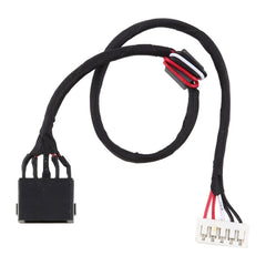 Power Jack Connector With Flex Cable for Lenovo Thinkpad Y520 R720 R720-15IKB R720-15IKBN Y520-15IKBN, For Lenovo Thinkpad Y520