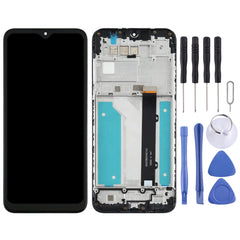 LCD Screen and Digitizer Full Assembly With Frame for LG K41s LMK410EMW, LM-K410EMW, LM-K410, For LG K41s