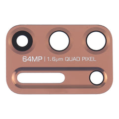 10 PCS Back Camera Lens for Motorola Moto G9 Plus XT2087-1, For Motorola Moto G9 Plus(Gold), For Motorola Moto G9 Plus