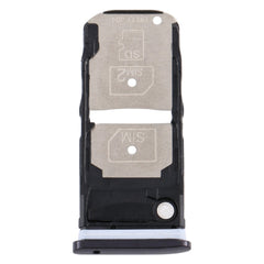 SIM Card Tray + SIM Card Tray / Micro SD Card Tray for Motorola One Zoom, For Motorola One Zoom