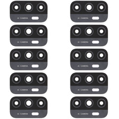 For OPPO A33 (2020) / A53s 4G / A11s / A32 / A53 (2020) CPH2127 PDVM00 10pcs Back Camera Lens, For OPPO A33 (2020) / A53s 4G / A11s / A32/A53 (2020)