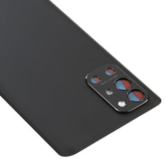 For OnePlus 9R Battery Back Cover with Camera Lens Frame, For OnePlus 9R