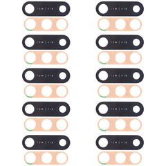 For Infinix Hot 7 X624B, X624, X652A 10pcs Back Camera Lens, For Infinix Hot 7