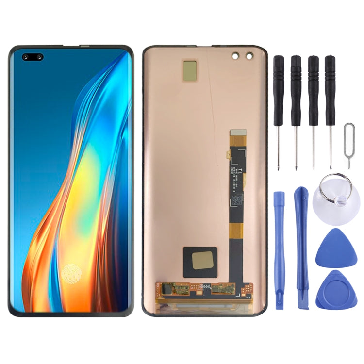 Original Super AMOLED Material LCD Screen and Digitizer Full Assembly for Tecno Phantom X, For Tecno Phantom X