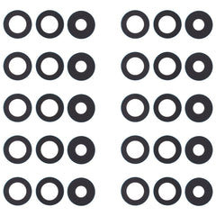For OPPO Reno4 4G / Reno4 5G 10pcs Back Camera Lens, For OPPO Reno4 4G / Reno4 5G