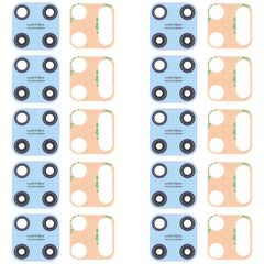 For OPPO Realme C25Y RMX3265, RMX3268 10pcs Back Camera Lens, For OPPO Realme C25Y