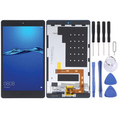 Original LCD Screen and Digitizer Full Assembly with Fingerprint for Huawei MediaPad M3 Lite 8.0 CPN-W09, For Huawei MediaPad M3 Lite 8