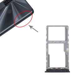 For TCL 20 SE Original SIM Card Tray + SIM / Micro SD Card Tray, For TCL 20 SE