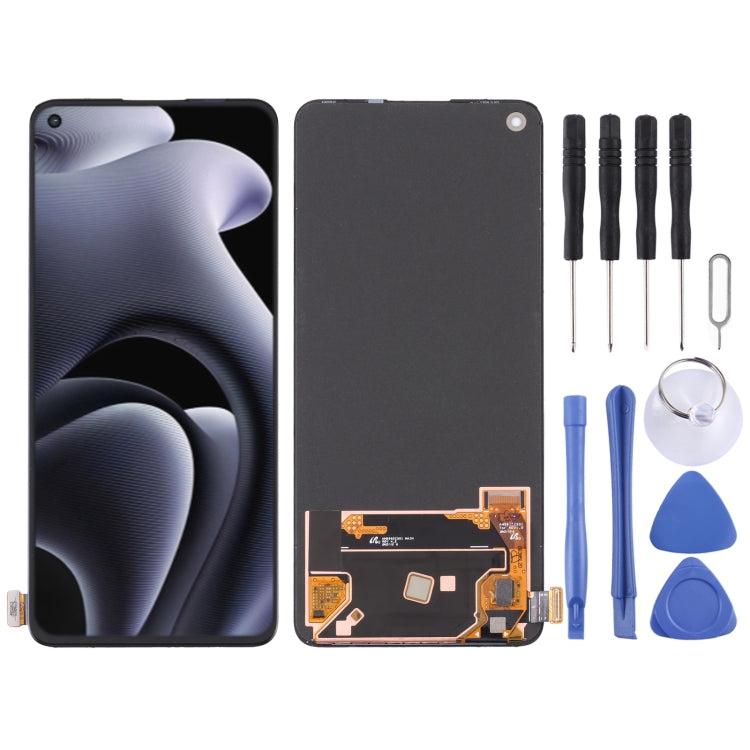 Original AMOLED Material LCD Screen For Realme GT Neo 3T with Digitizer Full Assembly, For Realme GT Neo 3T