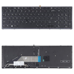 For HP ZBOOK 15 G3 17 G3 US Version Keyboard with Backlight and Pointing, For HP ZBOOK 15 G3