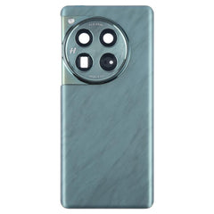 For OnePlus 12 PJD110 CPH2573 CPH2581 Original Glass Battery Back Cover with Camera Lens, For OnePlus 12(Original with Camera Lens Frame)