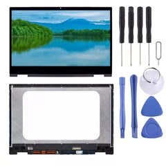 LCD Screen For HP Pavilion X360 14-DW 14M-DW Digitizer Full Assembly with Frame, For HP Pavilion X360 14-DW