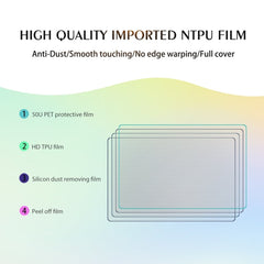 50 PCS F0004 Anti Blue Ray TPU Soft Film Supplies for Protector Cutter, F0004