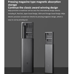 25 in 1 Original Xiaomi Mijia Electric Precision Screwdriver Kit Rechargeable Magnetic Aluminum Case, Mijia 25 in 1