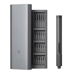 25 in 1 Original Xiaomi Mijia Electric Precision Screwdriver Kit Rechargeable Magnetic Aluminum Case, Mijia 25 in 1