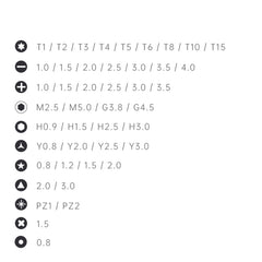 JAKEMY JM-8184 47 in 1 CR-V Precision Magnetic Screwdriver Set, JM-8184