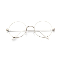 Round-Framed Glasses Small Fresh, Silver, Bronze, Gun gray, Round-Framed Glasses, Golden