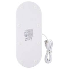 HQ-UD15 Rotatable Wireless Charging Base with Stand for Phones / iWatches / AirPods (Silver), without Wireless Charging White, without Wireless Charging Black, White (with wireless charging), Black (without wireless charging)