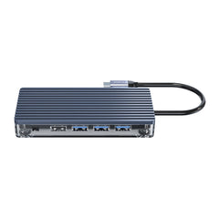ORICO WB-11P 10 in 1 Type-C Transparent HUB, WB-11P