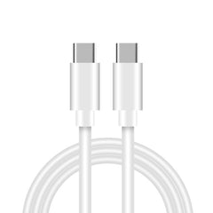 2 in 1 PD 20W Single USB-C / Type-C Port Travel Charger + 3A PD 3.0 USB-C / Type-C to USB-C / Type-C Fast Charge Data Cable Set, Cable Length: 1m, US Plug, 20W 1m