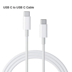 SDC-20W 2 in 1 PD 20W USB-C / Type-C Travel Charger + 3A PD 3.0   USB-C / Type-C to USB-C / Type-C Fast Charge Data Cable Set, Cable Length: 1m,, US Plug, EU Plug, UK Plug