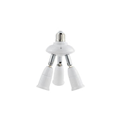 E27 to E27 Splitter Adjustable LED Light Bulb Holder Adapter Converter Socket Light Bulb Holder, 1 In 1, 2 In 1, 3 In 1, 4 In 1, 5 In 1