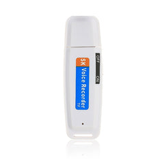 SK001 Professional Rechargeable U-Disk Portable USB Digital Audio Voice Recorder Pen Support TF Card, 32GB