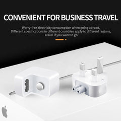 2 PCS XJ01 Power Adapter for iPad 10W 12W Charger & MacBook Series Charger, UK Plug, UK Plug