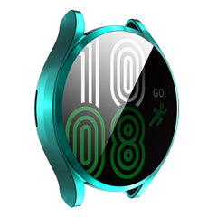 For Samsung Galaxy Watch4 40mm ENKAY Hat-Prince Full Coverage Electroplated Soft TPU Case with Screen Protection