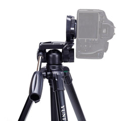 YUNTENG VCT-690 Aluminum Tripod Mount with Fluid Drag Head, VCT-690