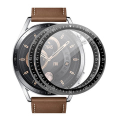 For Huawei Watch GT 3 46mm ENKAY Hat-Prince Full Coverage 3D Curved Soft PC Edge + PMMA HD Screen Protector Film, 1 PC, 2 PCS, 5 PCS, 10 PCS