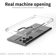 MOFI Ming series Fully Transparent Ultra-thin TPU Soft Shell All-round Protective Shell, For Samsung Galaxy S22 Ultra 5G