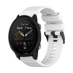 22mm Horizontal Texture Silicone Watch Band with Removal Tool, For Garmin Forerunner 955, For Garmin Forerunner 945, For Garmin Forerunner 935