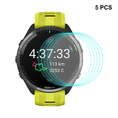 For Garmin Forerunner 965 ENKAY 0.2mm 9H Tempered Glass Screen Protector Watch Film, 1pcs, 2pcs, 5pcs, 10pcs