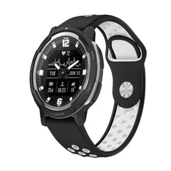 22mm Sports Breathable Silicone Watch Band, For Garmin Instinct Crossover Solar, For Garmin Fenix 7